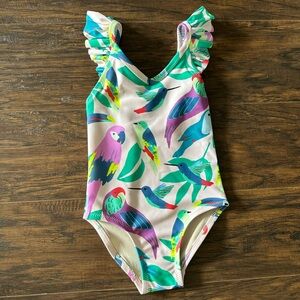 OFFERS WELCOME! Tea Collection Parrot Swimsuit 2T: NWT